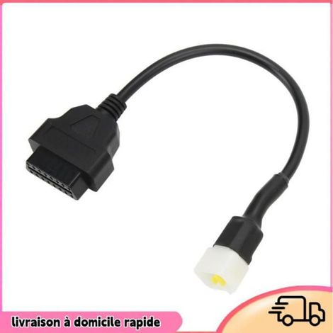 Câble De Diagnostic - Connecteur ABS À 6 Broches - Pour Moto - Remplacement Compatible Delphi - 1 Pièce (1/5)