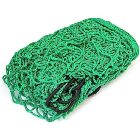 Anhängernetz 1,5 x 2,2 m – Aufhängungsnetz mit Gummispanner für optimale Ladungssicherung – Anhängernetz mit elastischer Kordel