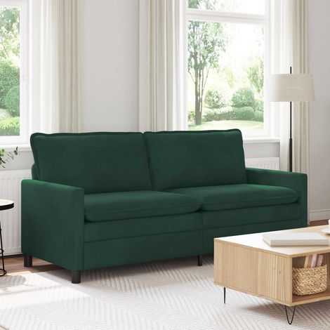 Sofá Verde oscuro 196 x 81 x 87,5 cm Terciopelo