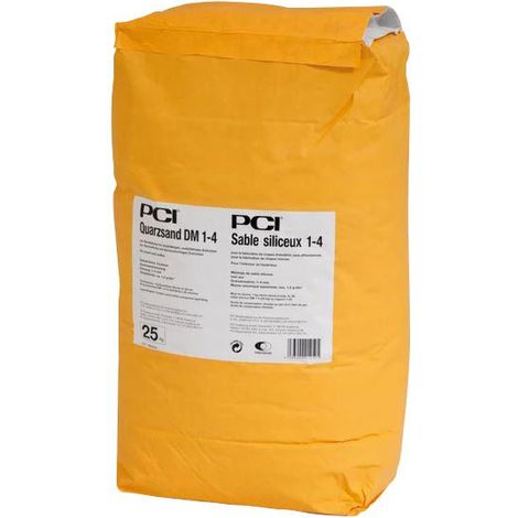 PCI Quarzsand DM 1-4 25kg Sack grau