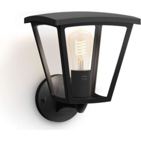 Signify INARA farol exterior negro aluminio IP44 (1/2)