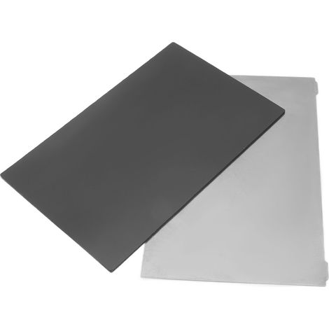 Plaque en acier à ressort magnétique, film d'acier flexible et résilient avec autocollant face B pour imprimante 3D, 196 x 126 mm (1/5)