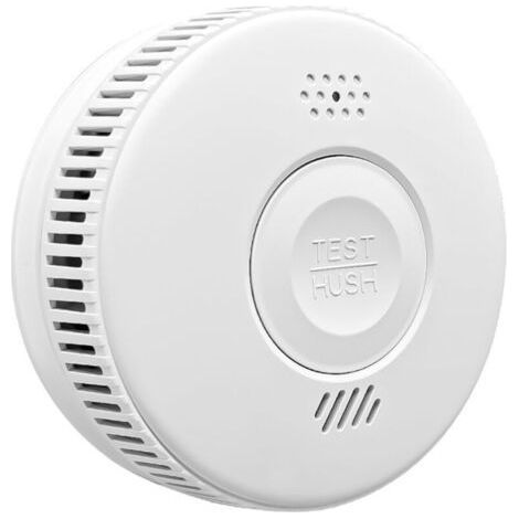 Smart Smoke Detector, Fire Alarm, Smoke Alarm with Advanced Photoelectric Sensor, Remote Monitoring Via App (1/5)