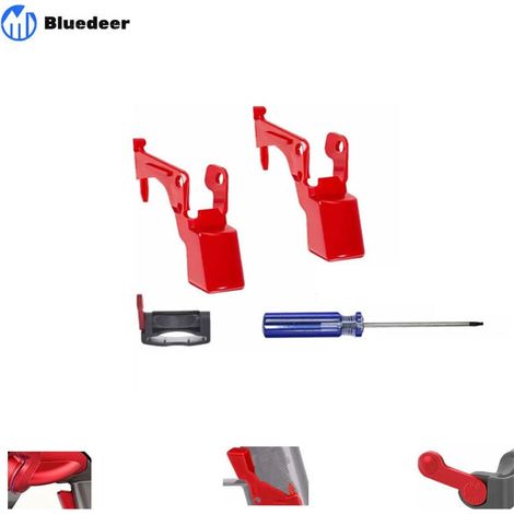 Interrupteur de rechange pour aspirateur Dyson V11 V10, bouton de déverrouillage amélioré pour Dyson V15 V11 V10 (2 interrupteurs + 1 bouton + 1 tournevis) (1/5)