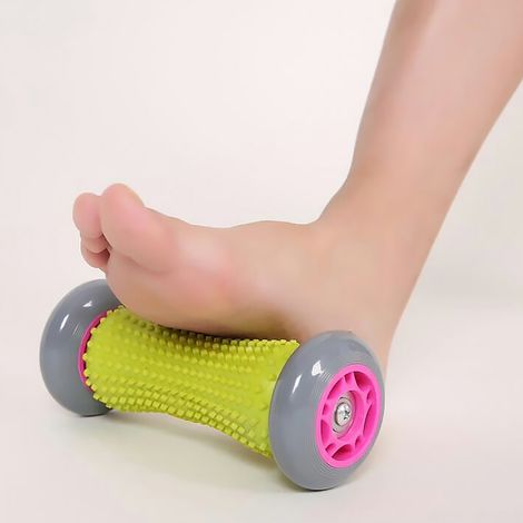 Fuß- und Handmassagerolle, Muskelrollerstab zur Linderung von Plantarfasziitis und Entspannung verspannter Muskeln (1/5)