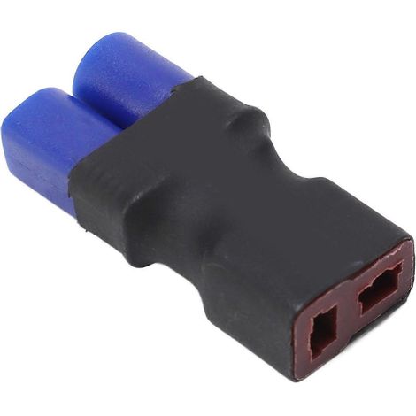 Connecteur adaptateur EC3 mâle vers femelle T, plastique caoutchouc cuivre robuste, prise T fiable pour voiture RC, avion, bateau, pièce durable (1/5)