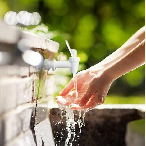 Pcs Plastic Tap, Barrel Dispenser Tap, Beverage Dispenser, No Drips, No Leaks, For Fermenting Wine, Beer, Juice, Reusable Spout (1/5)