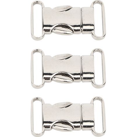 Lot de 3 mousquetons de haute qualité pour l'escalade, crochets de sac, petites boucles en sangle métallique, cordon de parachute, accessoires pour animaux de compagnie (1/5)