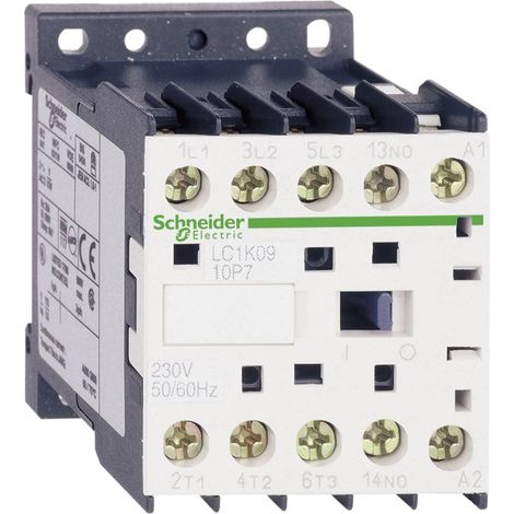 Contattore Tesys K - 3 poli, AC3 - 12A, contatto NO in POM, bobina 230V AC 50/60HZ, morsetti a vite (1/2)
