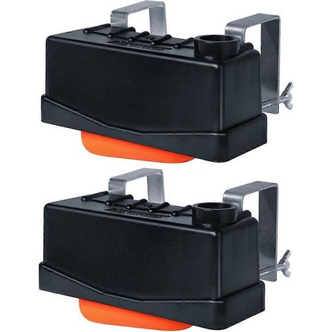 Lot de 2 vannes à flotteur à remplissage automatique pour abreuvoirs d'élevage (bovins, chevaux) - Compatibles avec les tuyaux standard de 3/4". (1/5)