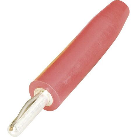 Fiche banane mâle Ø de la broche: 2 mm Schnepp F 2000 rt rouge 1 pc(s) (1/3)