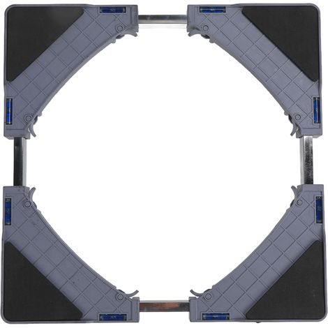 Support de Machine à Laver Multifonction, Base Mobile Réglable pour Réfrigérateur et Climatiseur, Plateforme Roulante avec Roulettes, Support d'Électroménager Ajustable (1/5)