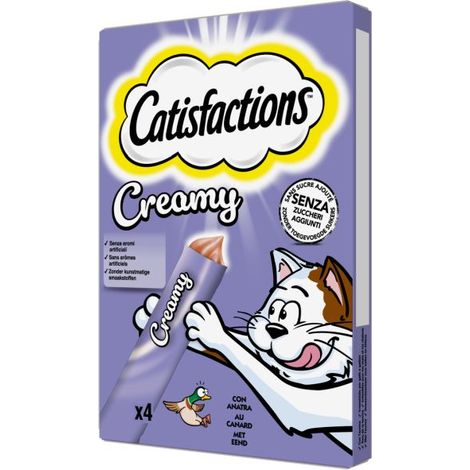Catisfactions Creamy 4 x 10gr Anatra