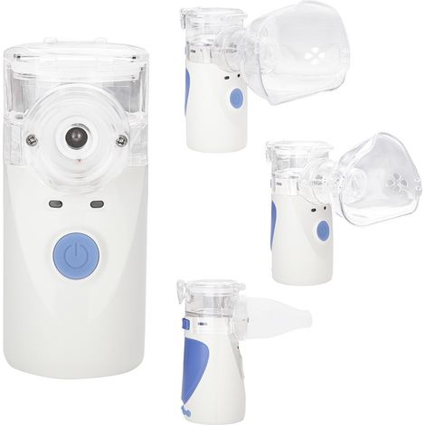 Wolketon Nebulizzatore portatile atomizzatore vapore inalatore casa maglia nebulizzatore atomizzatore portatile elettrico nebulizzatore USB macchina per bambini e adulti (1/5)