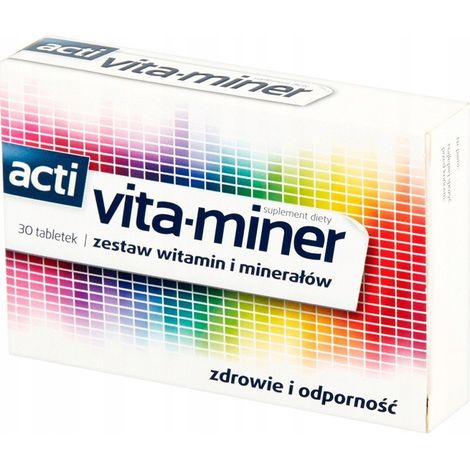 Complément alimentaire Aflofarm ACTI VITA-MINER, 30 gouttes. (1/5)