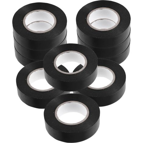 10 rubans isolants électriques robustes en PVC pour la protection des (1/3)