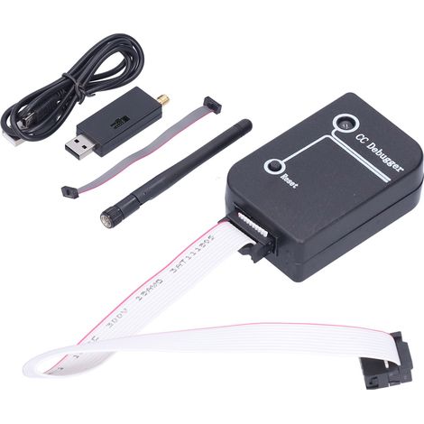 CC2531 HF-Programmiergerät/Debugger 2,405–2,485 GHz mit Antenne, USB-Kabel, Systemzubehör (1/5)