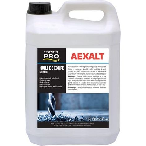 OLIO SOLUBILE DA TAGLIO - Tanica 5L - AEXAL - ESP872