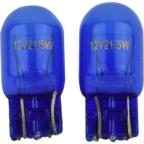 2 ampoules xénon HID 7443 Super White 6000K W21 5W T20 580 à double filament pour feux de position (1/5)