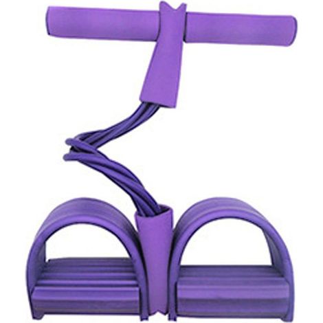 Elastisches Fitness-Widerstandsband, multifunktionales Zugseil, Sit-up-Band, Krafttrainingsgerät für Heimfitness, Arme, Bauch, Pilates, Yoga und andere Übungen (1/5)