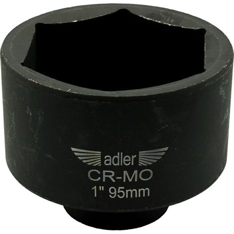 Adler Adler langer Schlagschrauber 1" 95mm, professionelles Werkzeug für die mechanische Montage und Wartung, verstärkte Ausführung, Schutzbeschichtung, widerstandsfähige Materialien, Metallfarbe.
