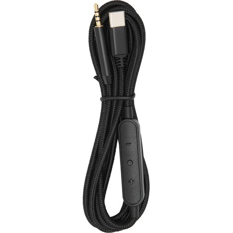 Câble audio USB-C vers jack 2,5 mm pour casques QC35, QC25, OE2, Y50bt, Y45, K490, QC25, OE2, OE2i, AE2 et E2i