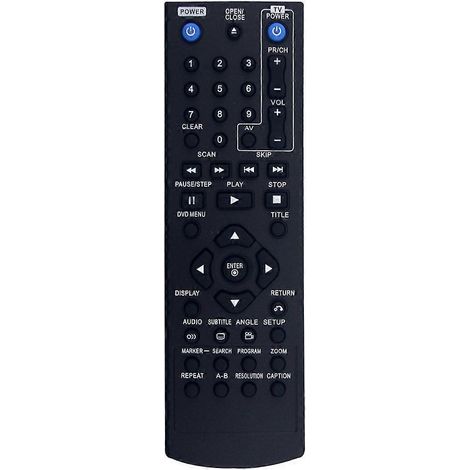 Télécommande de remplacement COV33662806 pour lecteur DVD LG DP132H, DP132HE, DVX691KH, DV276-E2M, DVX640H, DVX690H et DVX642H (1/5)