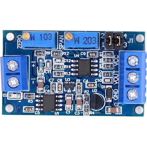 Convertisseur courant-tension - Large plage de tension d'alimentation - Haute précision - Stabilité - Module de qualité industrielle (1/5)