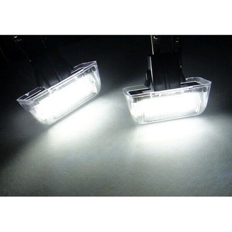 4 luces LED blancas para matrícula de Transit Tourneo MK5 MK6 MK7 1995-14