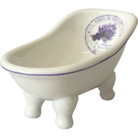 Baignoire porte savon lavande