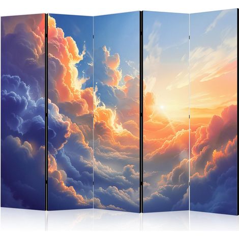 Biombo decorativo artgeist motivo atardecer 225 cm 172 cm