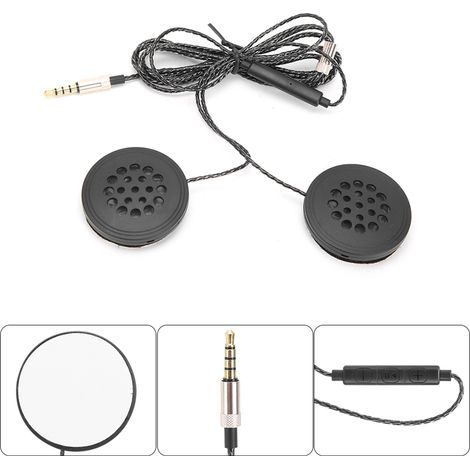 Kabelgebundenes Headset mit Gegensprechanlage, hochauflösendem HD-Mikrofon und Freisprechfunktion. (1/5)