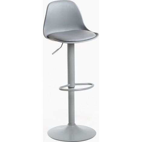 Taburetes Cocina - Taburete Tulipa Total - Gris claro