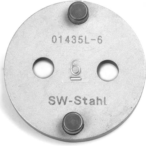 SW-Stahl 01435L-6 Bremskolbenadapter '6" I Bremskolben Rückstellwerkzeug I Bremssattel Rücksteller Universal I Kolbenrücksteller Bremse I Bremskolben-Rückstell-Werkzeug
