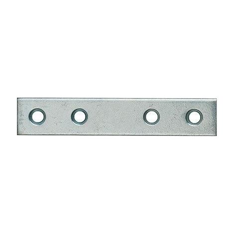LASTRINE DI GIUNZIONI DRITTE IN ACCIAIO ZINCATO BIANCO 40X15 MM. 4 PZ.
