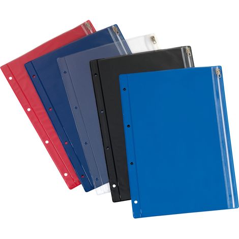 herlitz Utensilienhülle PVC 30,8 x 21,0 cm mit Gleitverschluss Utensilienhülle