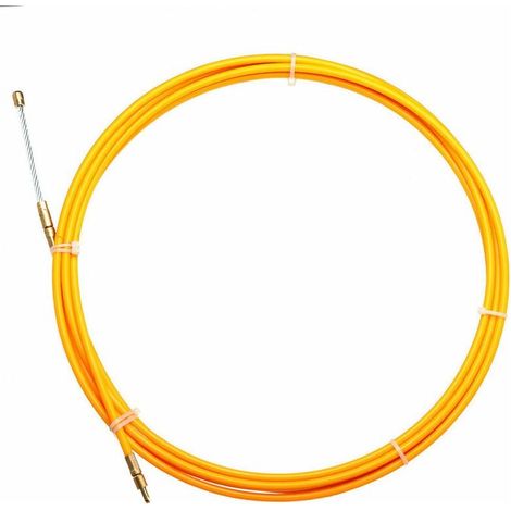 6mm fiberglass electrician's wire puller – 30m length – Corrosion resistant – For pulling cables in conduits (1/5)