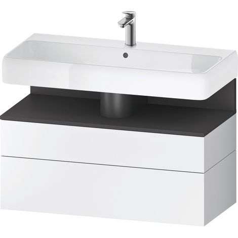 Duravit Collection One Meuble sous-lavabo, 1 tiroir et 1 tiroir, (1/2)