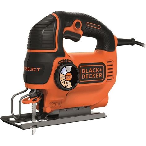 Scie sauteuse pendulaire filaire - 550W - Profondeur de coupe : 5 mm métal et 80 mm bois - 2 lames (1/5)