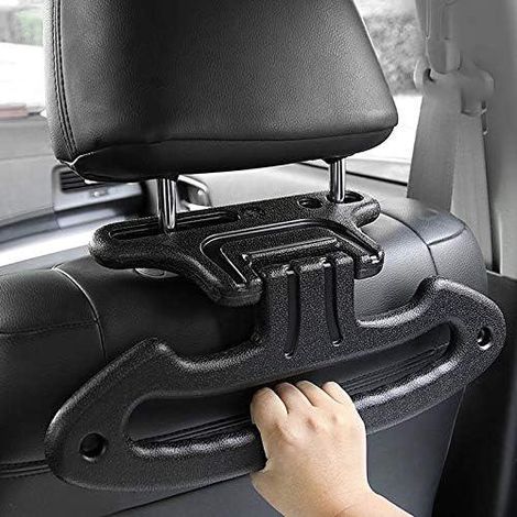 Support tablette voiture réglable, plateau de volant avec porte-gobelet, bureau portable pour ordinateur portable, support pliable pour volant, table repas avec tiroirs, accessoire auto multifonction (1/5)