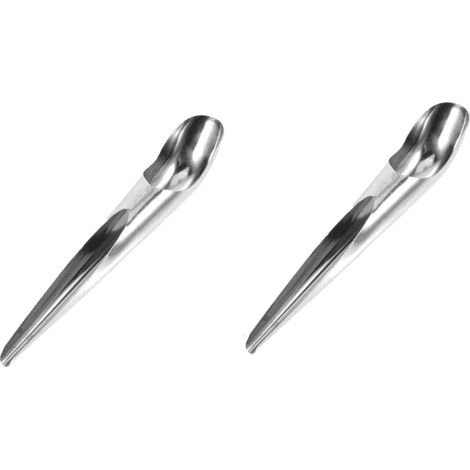 Lot De 2 Mangeoires À Oiseaux en Acier Inoxydable avec Vaisselle Mangeoires pour Animaux De Compagnie pour Nichoirs À Eau en Acier Inoxydable (1/5)