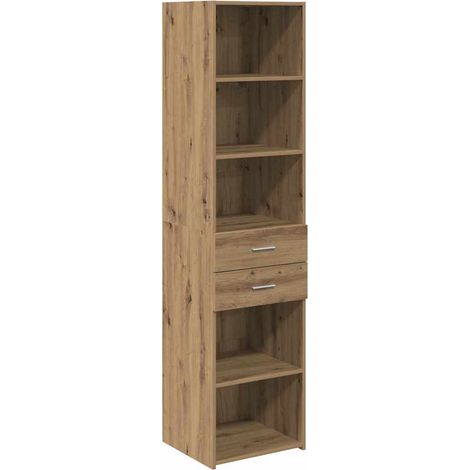 Maison Exclusive - Alacena Roble artesanal 45 x 42,5 x 185 cm Mad