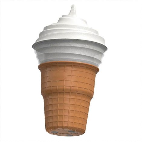 Elektrische Mini-Eismaschine, Sorbetmaschine, Joghurtbereiter, Smoothie-Maschine für hausgemachte Smoothies (1/5)