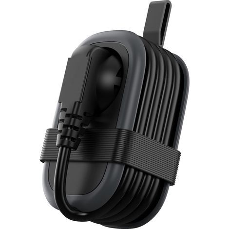 USB Multiprise, Chargeur de Voyage avec Charge Rapide USB-C(20W PD3.0) et 2 USB-A(18W QC3.0) et 1 Schuko, 4000W/16A, 1.13M Cable,Convient pour Les Voyages, Bureau, Maison, Bureau, Noir (1/5)