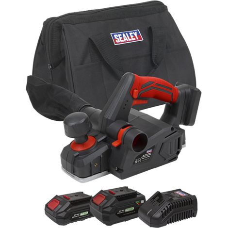 Sealey CP20VEPKIT SV20 Series Cordless Planer Kit 20V - 2 Batteries (1/2)