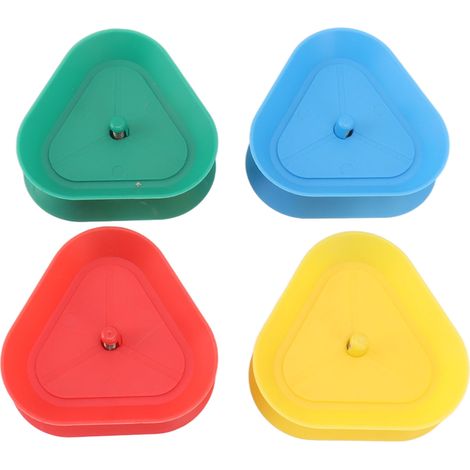 Lot 4 Porte-Cartes Plastique Triangle Forme Ressort Mains Libres Poker (1/5)