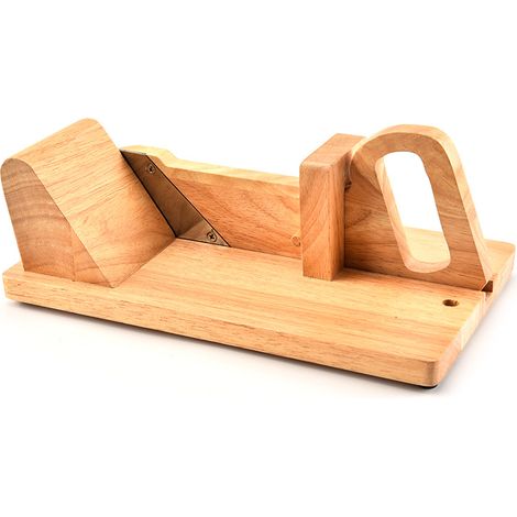 BEBUSINGOTO La guillotina de salchichas original, de madera (1/4)