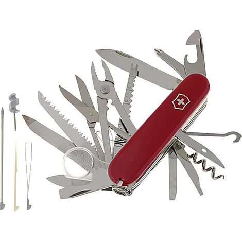 [GEBRAUCHT] B-Ware Victorinox Swiss Champ 1.6795 Schweizer Taschenmesser Anzahl Funktionen 33 Rot