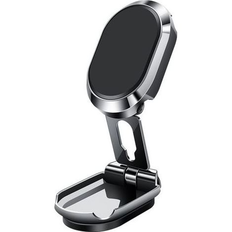 Support magnétique de téléphone pour Voiture métal Multifonctionnel Aimant Rotation 360° Support de téléphone de Bureau pour écran de Tableau de Bord Compatible avec Tous Les téléphones (1/5)