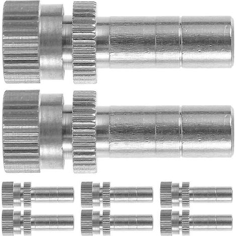 Brass Misting Nozzles for Low Pressure Garden Irrigation 16 Pieces